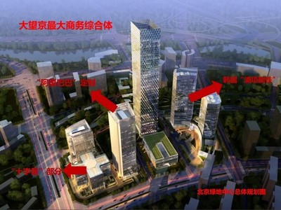 綠地中心260米高鄰阿里巴巴，豪裝覽京城美景，同比銀泰霄8大